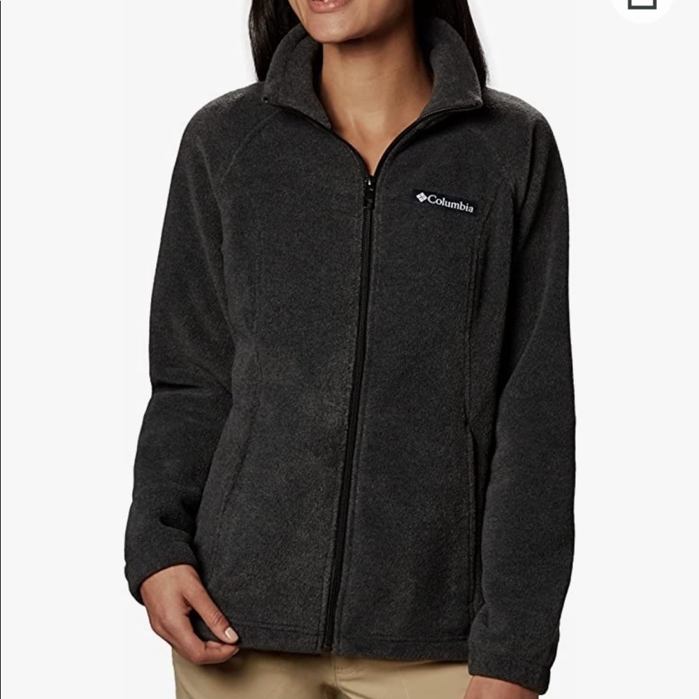 Columbia Jacket Benton Springs Full Zip Fleece Sportswear Classic Fit Jacket L